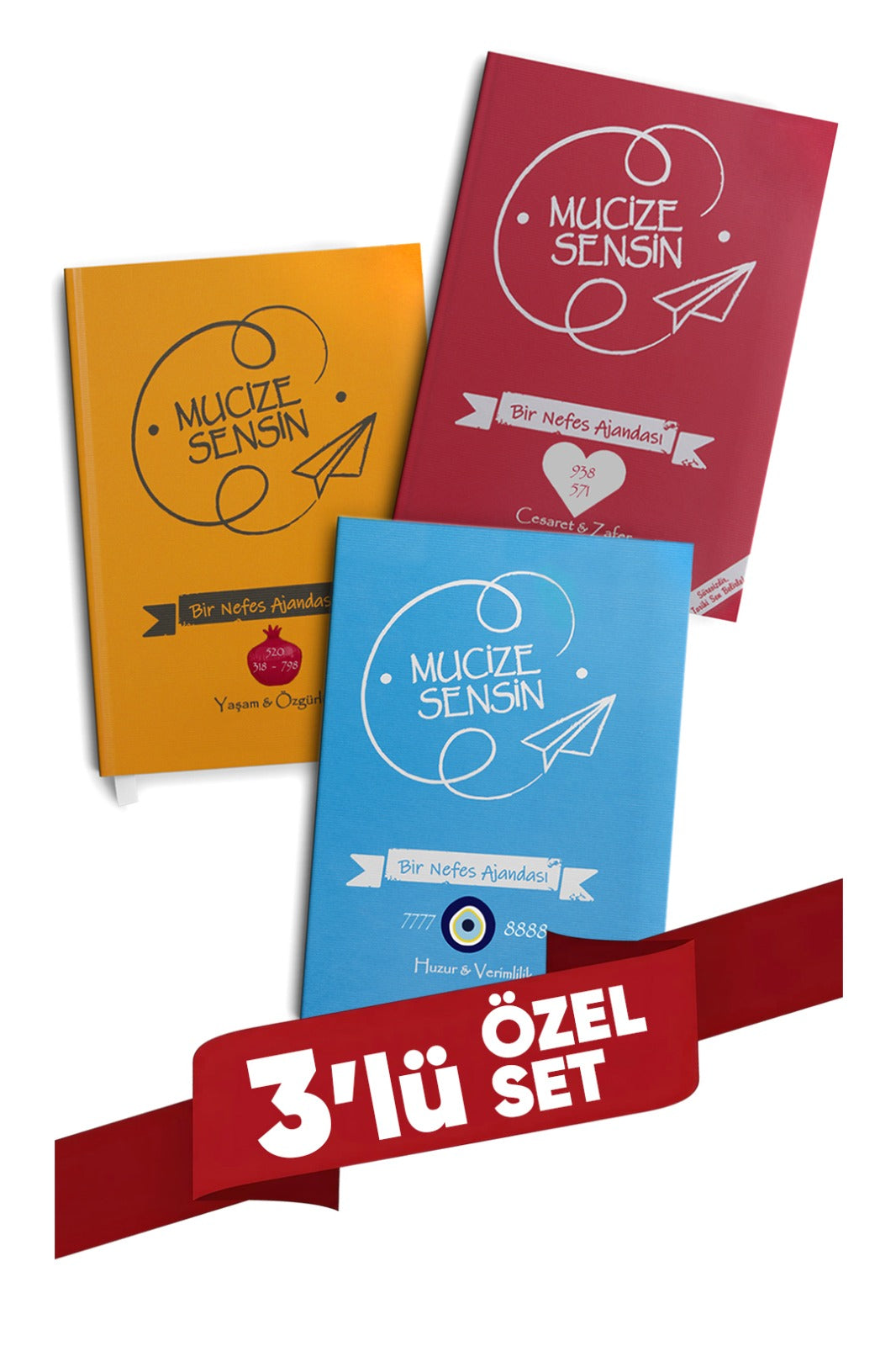 Mucize Sensin Ajanda 3'lü Set